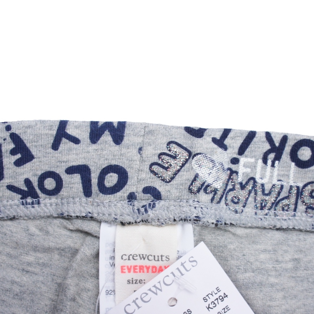 CREWCUTS Girls Leggings Favorite Color Is Sparkle - Picture 4 of 4